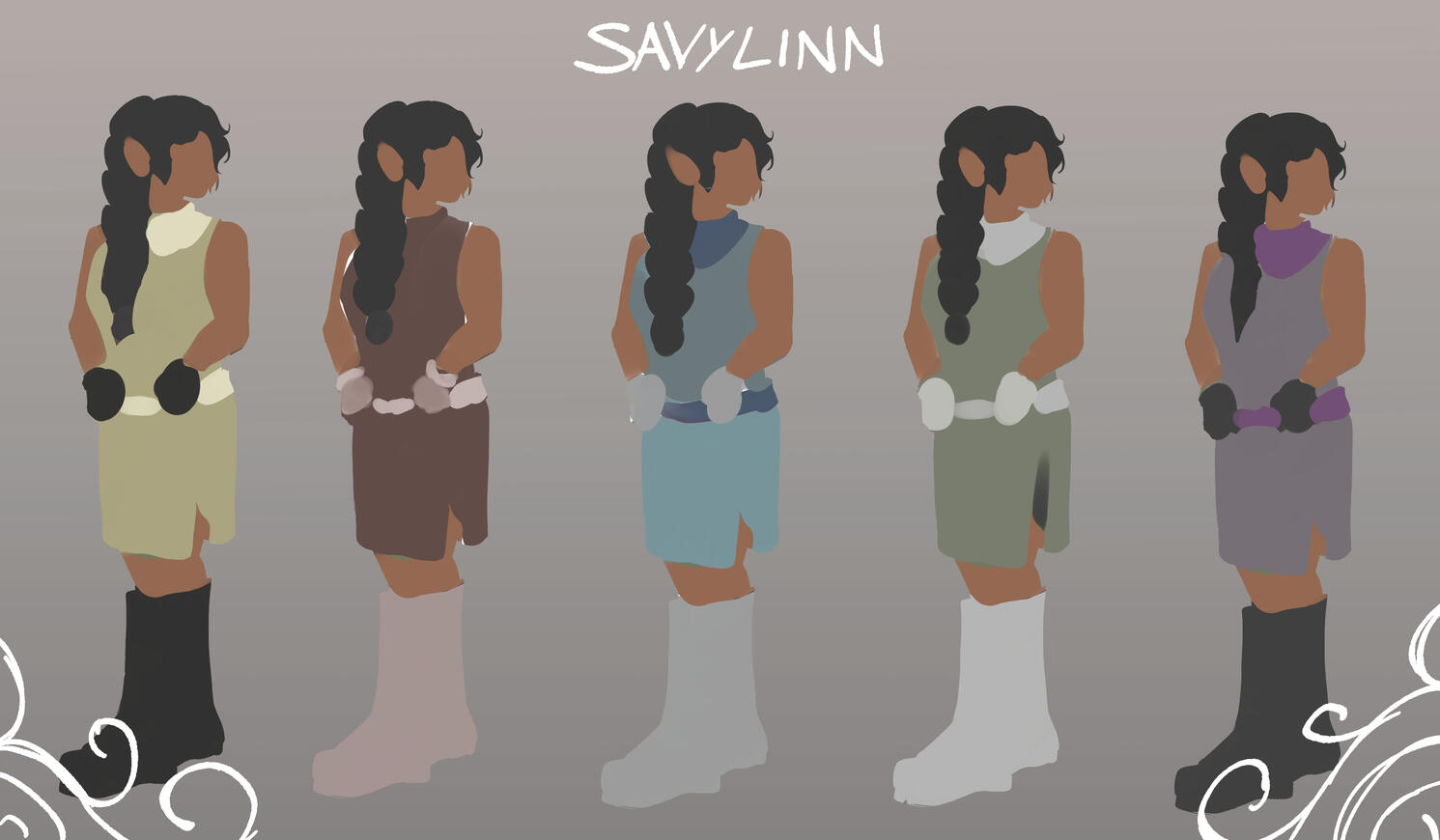 Old design color concept